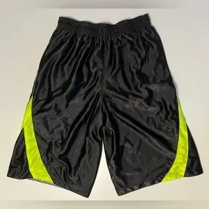 Short Réversible Starter Rouge/noir - Taille M (26), Coupe Loose, Pour Sport Et Casual, Style Y2K